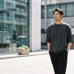 スラックス コーデ 30代メンズの着こなし