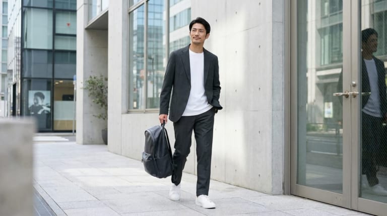 低身長メンズのパンツ選び｜似合う丈・シルエット・色と着こなし実例