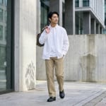 スマートカジュアル 男性 50代の着こなし