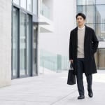 40代 ビジネスパンツ メンズの着こなし