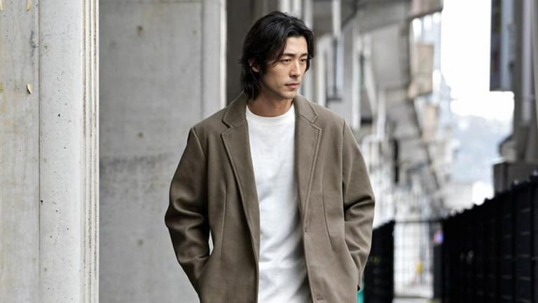 40代メンズの白ニット着こなし術！好印象に仕上がる白ニットコーデのススメ