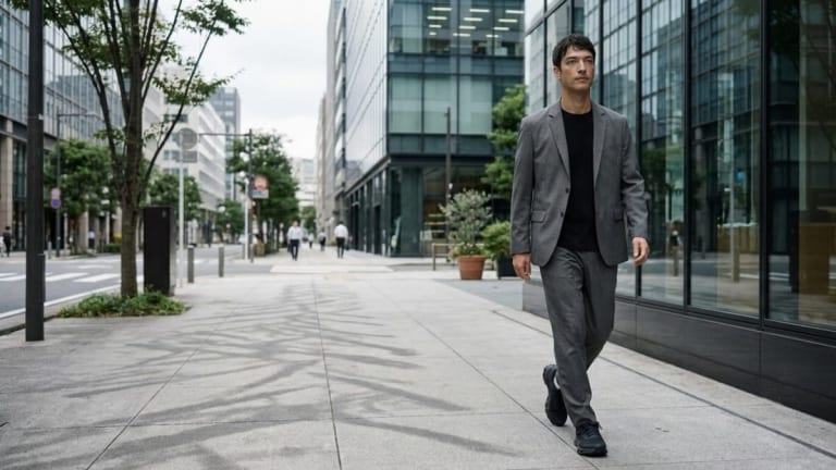 夏のセットアップスタイルで若々しく！40代メンズのコーディネートアイデア