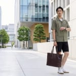 男に持って欲しいバッグ 30代の着こなし