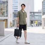 30代メンズ 休日バッグの着こなし