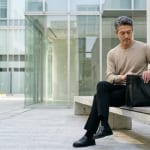 50代 バッグ メンズの着こなし