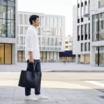 社会人 トートバッグ メンズの着こなし