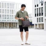 メンズ 財布 色の着こなし