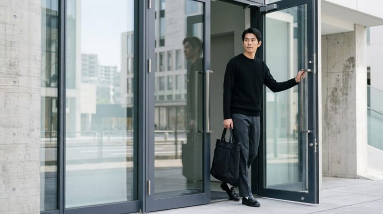 ニットベストのメンズコーデ｜選び方とインナー・ボトムスの合わせ方