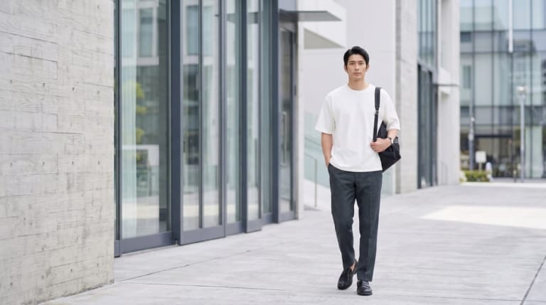 40代のビジネスカジュアル｜5アイテムで平日5日が回る着回しと選び方