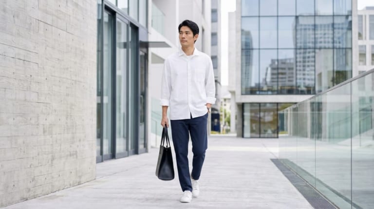同窓会の服装｜40代男性は3点で整う。会場別・季節別の正解と実例