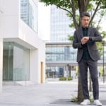 50代 セットアップ メンズの着こなし