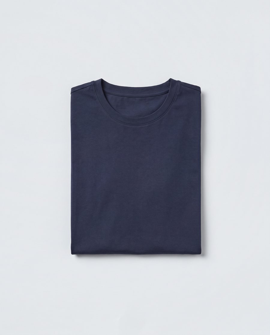 長袖Tシャツ ネイビー
